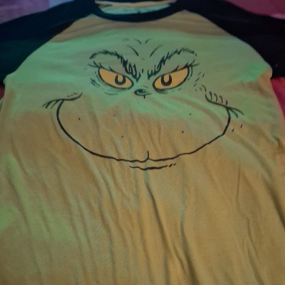 Universal Grinch Graphic Short Sleeve Tee - Green and Black